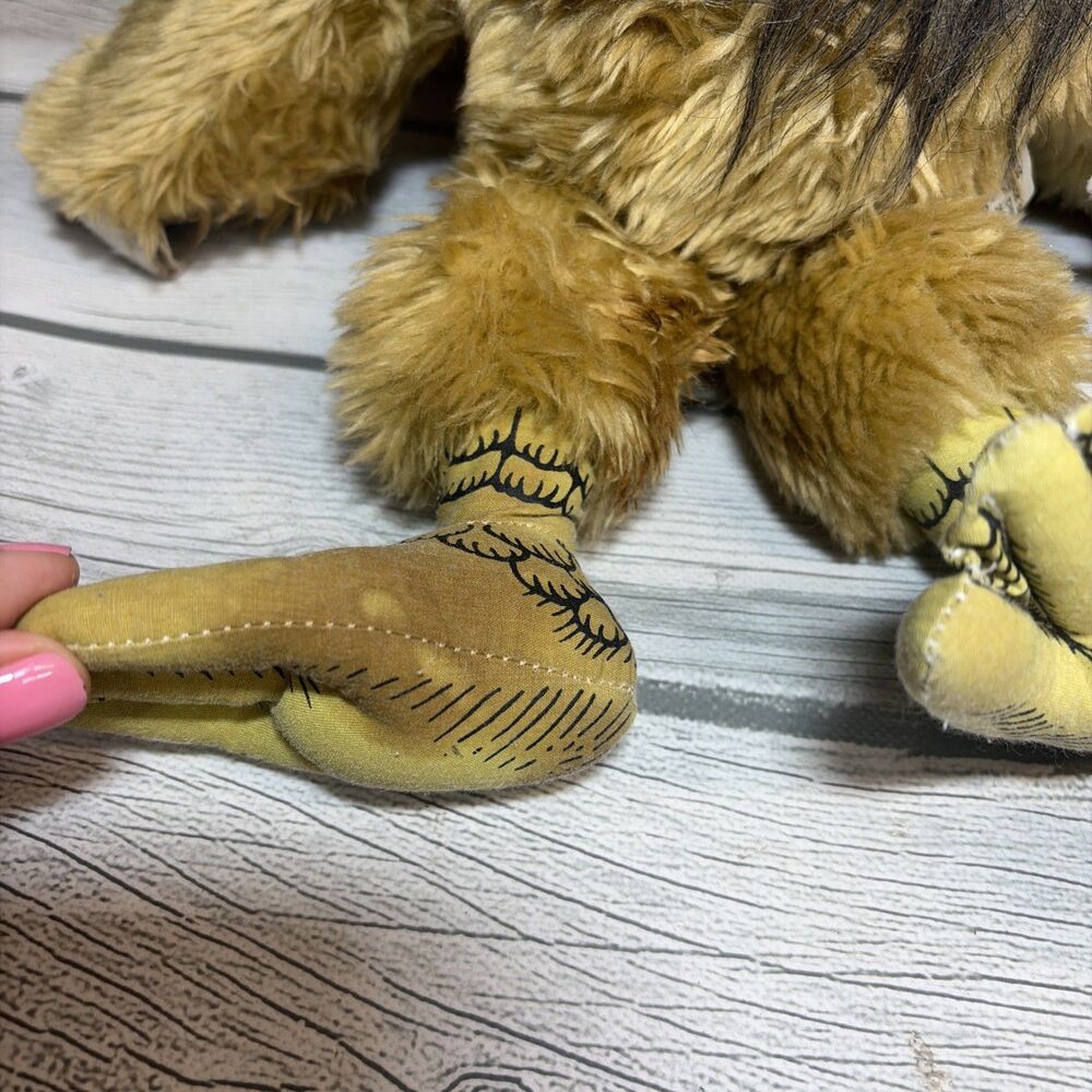 Vintage 1980 Where the Wild Things Are Sipi Plush Doll 12” Set - Picture 9 of 16